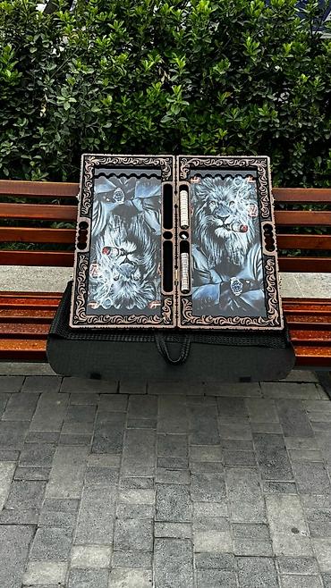 Nərdlər: Premium nərd dəstləri - Material: Keyfiyyətli ağacdan hazırlanmış — 3
