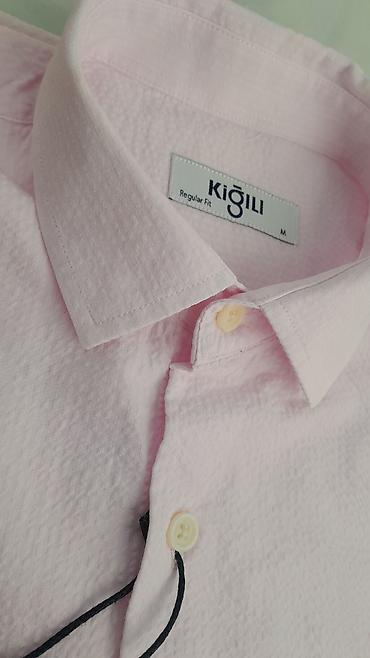 Kişi geyimləri: Köynək, Kiğılı, M, rəng - Çəhrayı — 2