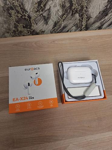 full mp3 indir: Yeni Simsiz (Bluetooth) Qulaqcıqlar, rəng - Ağ — 2