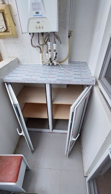 Plastik pəncərələr: Yeni İkiqat şüşə paketi Plastik pəncərə, Еni: 1 sm, Uzunluğu: 100 sm, Pulsuz quraşdırma — 8