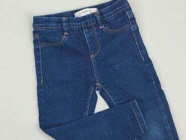 legginsy dzinsowe bawelniane allegro: Jeans, 3-4 years, 104, condition - Fair