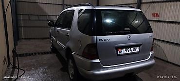 мотор морнинг: Mercedes-Benz ML-Class: 2000 г., 2.7 л, Автомат, Дизель, Кроссовер — 3