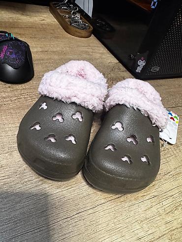 Детская обувь: 🔥 Оригинальные редкие Crocs (лимитированные модели с мехом) 🔥 Новые, с — 5