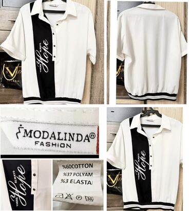 Другая женская одежда: 1. Турецкая блузка спортивно-деловая, на ощупь очень мягкая и нежная — 3