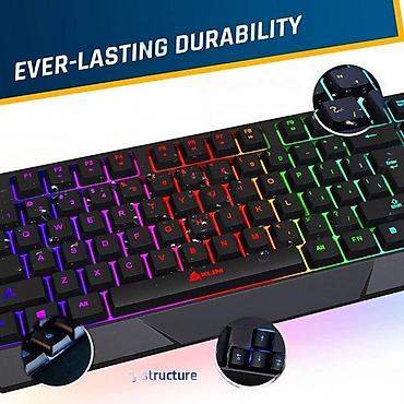 Tastature: KLIM CHROMA RGB BEZICNA TASTATURA NOVA WIRELESS SVETLECA TOP | Cene — 2