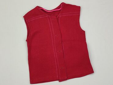 czerwone kurtki: Kamizelka, 3-4 lat, 98-104 cm, stan - Bardzo dobry