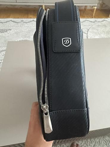 t winner: S.T. Dupont Paris kişi iş çantası - Rəng: qara - Material: teksturalı — 4