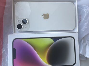 айфон6 новый: IPhone 14 Plus, Новый, 128 ГБ, White Titanium, Кабель, Коробка, 100 %