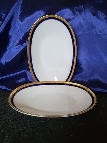Ostali antikviteti: Lux ovali 1939g+ Heinrich - Co Bavaria porcelan. Luksuzni — 2