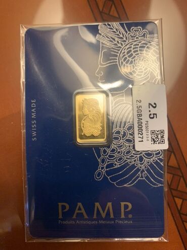 корабли ручной работы: Məhsul: PAMP Suisse “Lady Fortuna” qızıl külçə - Marka: PAMP