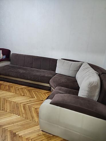 Divanlar: Künc divan, İşlənmiş, Açılan, Bazalı, Parça, Çatdırılma yoxdur — 1