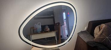 kible za led: Na prodaju led ogledalo u obliku jajeta, dimenzije 70x90cm, vertikalno — 3
