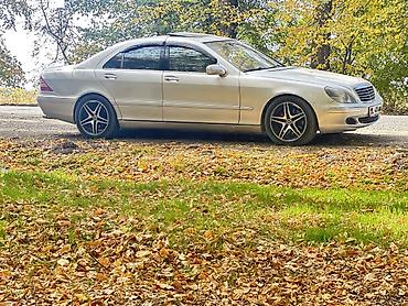 s sklass: Mercedes-Benz S-Class: 2001 г., 5 л, Автомат, Бензин, Седан — 2