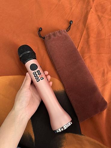 best comp: Беспроводной караоке-микрофон Bluetooth (розовый) Описание: Продаю — 1