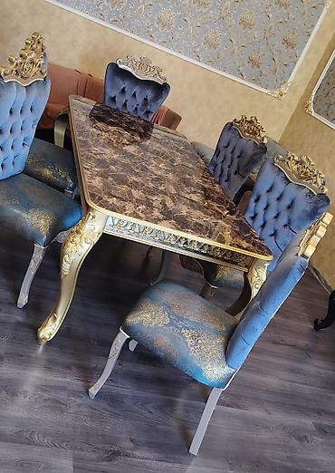 stol mebel: *499₼ MASA desti :-TƏCİLİ SATILIR‼️* Geniş masadır 6oturacağı var az — 1