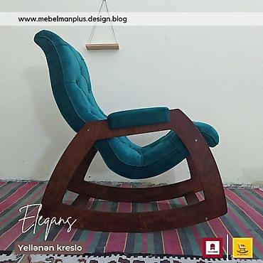 Kreslolar: Yeni, Kreslo-kaçalka, Kredit yoxdur, Şəhərdaxili pulsuz çatdırılma — 3
