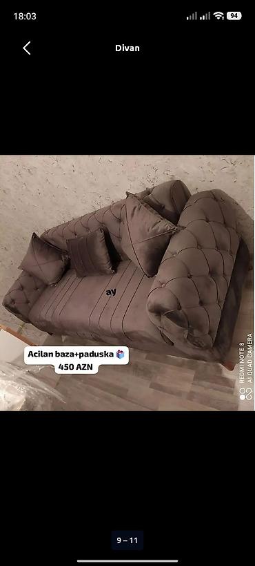 riad mebel: Divan, Yeni, Açılan, Bazalı, Parça, Şəhərdaxili pulsuz çatdırılma — 1