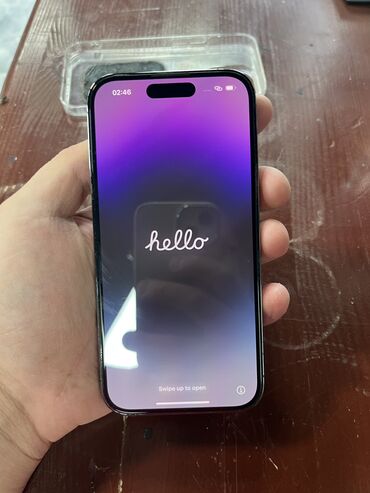 телефон редми нот5: IPhone 14 Pro, Б/у, 128 ГБ, Deep Purple, Защитное стекло, Чехол, 87 %
