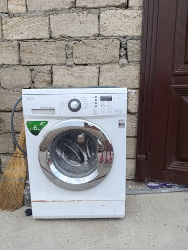 010 azercell nomre sifarisi: Paltaryuyan maşın LG, 6 kq, İşlənmiş, Avtomat, Qurutma var, Kredit yoxdur, Ünvandan götürmə