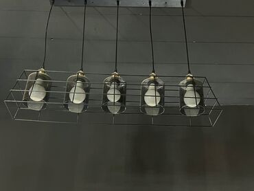 qonaq otagi ucun lusturlar: Çılçıraq, 5 lampa