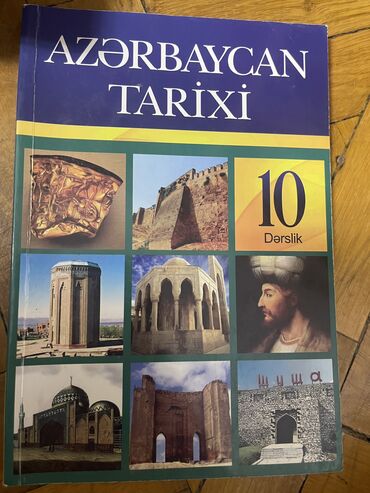 Kitablar, jurnallar, CD, DVD: Azərbaycan tarixi 10 cu sinif dərslik