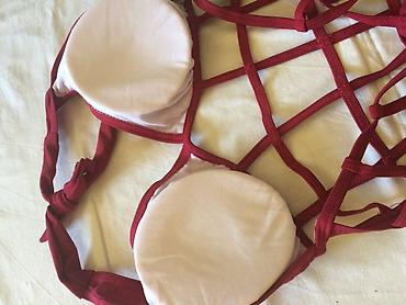 коралловый: ОСТАТКИ -Купальники!!Сезон в разгаре! Белый с бахромой размер Л — 3