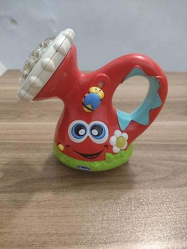 mini canta: Chicco musiqili uşaq oyuncaq suvarma qabı - Rəngarəng dizayn: qırmızı — 1