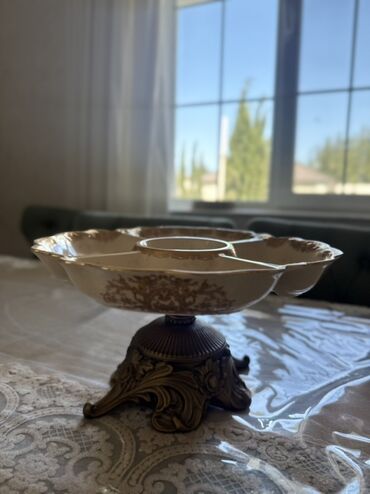 Digər dəstlər və servizlər: Çex Tom kristal süfrə dəsti – geniş seçim Giymetler Meyve vazasi — 7