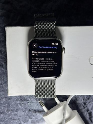 apple watch бу купить: Apple Watch 9 серия 45мм Акб 94% память 64 гб Полный комплект! Торг в — 2