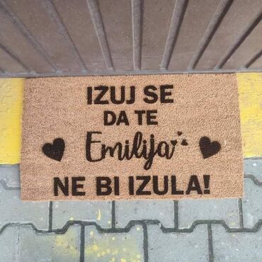 Tepisi i prostirke: Izuj se da te. NE BI IZULA OTIRAC PO VASOJ ZELJI DIMENZIJE — 13