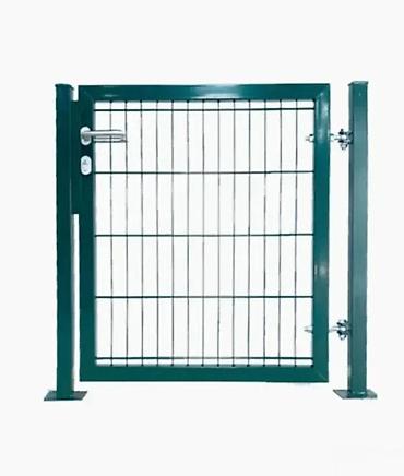 Proizvodi od rolovanog metala, metalni kanali: 🚪 PEŠAČKA KAPIJA CINK + PVC Sa dva stuba – komplet sa okovom 📍 Fence — 3
