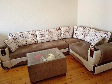 divan satilir: Künc divan dəsti(bazali)1300azn alinib Kreslo 2eded(bazali) Jurnalni — 2