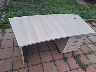 lenjivac: Kao nov radni sto sa fiokarom na točkićima - Materijal — 1