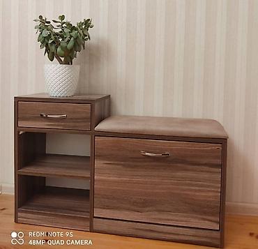 tek salon: Düz dolab, Dəhliz üçün, Ayaqqabı üçün, Açılan, Quraşdırıla bilən, 1 qapı — 3