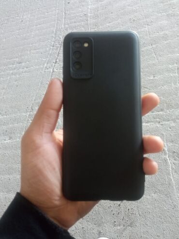 2 el telefon samsung: Samsung A02 S, 32 GB, rəng - Göy, İki sim kartlı, Face ID