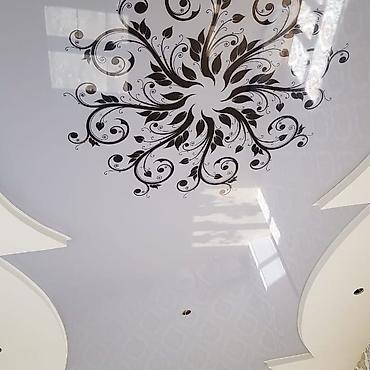 Натяжной потолок: Натяжной потолок Глянцевое, 3D потолки, Матовое — 8