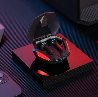 Qulaqcıqlar: Edifier GT4 True Wireless Gaming Qulaqlıqları – RGB ilə Ultra-Low — 1