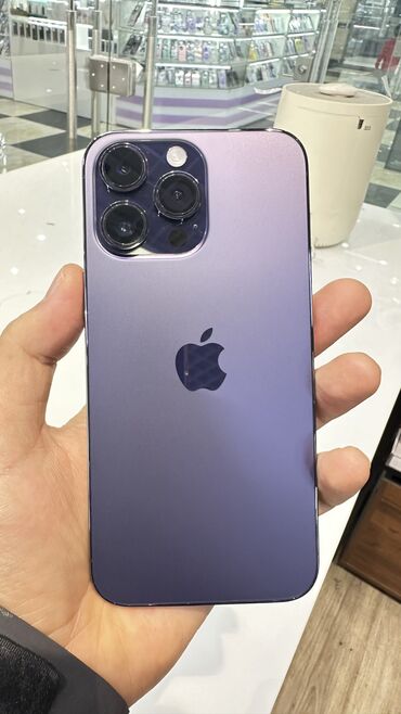 айфон 14 512гб: IPhone 14 Pro Max, Колдонулган, 256 ГБ, Коргоочу айнек, Каптама, Кабель, 89 %