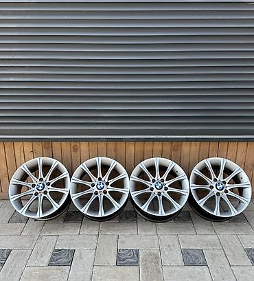 17: Литые Диски R 17 BMW, Комплект, отверстий - 5, Б/у — 2