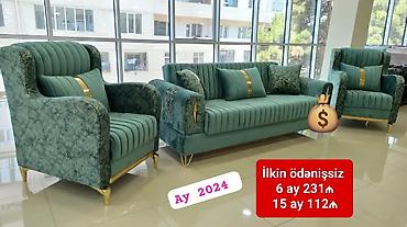 Yeni, Divan, 2 kreslo lalafo.az -da Yeni, Divan, 2 kreslo