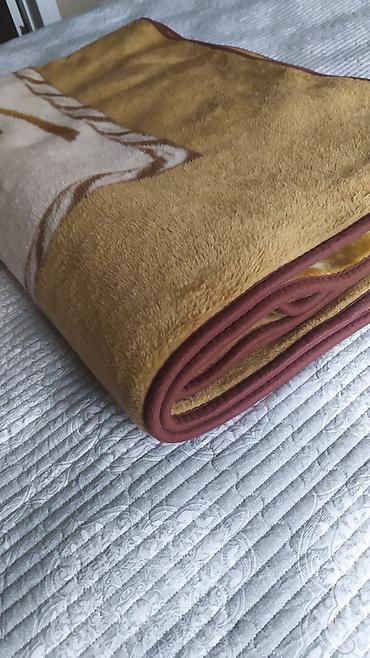 bed sheets: Плед (Корея), 215×155. отличное качество и состояние — 4