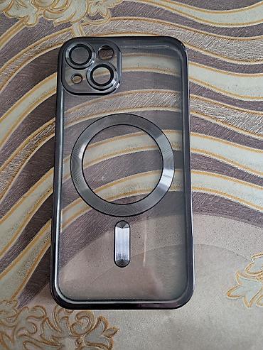 Maqnitli şəffaf telefon aplle 13 telfon kabrosu,temudan vurulub təzədi