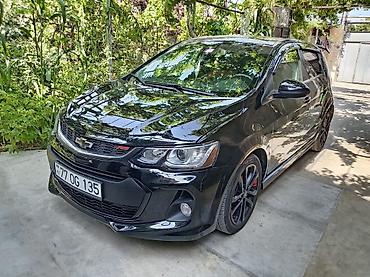 Chevrolet: Chevrolet Aveo RS, 5 qapılı hatchback 2018-ci il alış, 92 500 km — 2