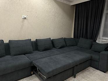 sofa: Прямой диван, Б/у — 3