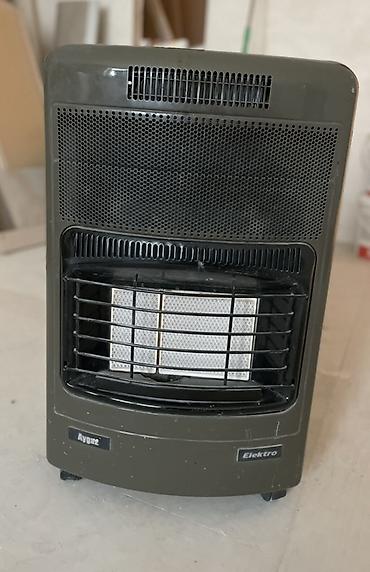 panel radiator: Aygaz Elektro qaz sobası/keramik qızdırıcı - Yanacaq: Maye qaz balonu — 1