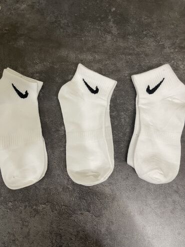 белые носки найк: Цвет - Белый