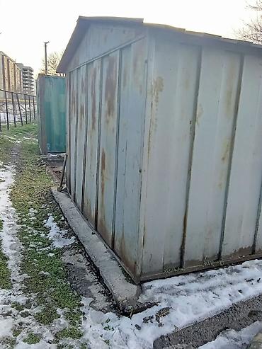 Башка: Металлический гараж/хозблок разборной конструкции. - Материал — 6
