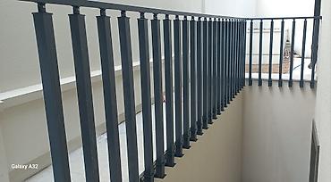 Balkon məhəccəri, Polad