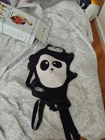 xamyak evi: Moe Baby “Kanguru” uşaq daşıyıcısı – panda dizaynı - Ön tərəfi — 2