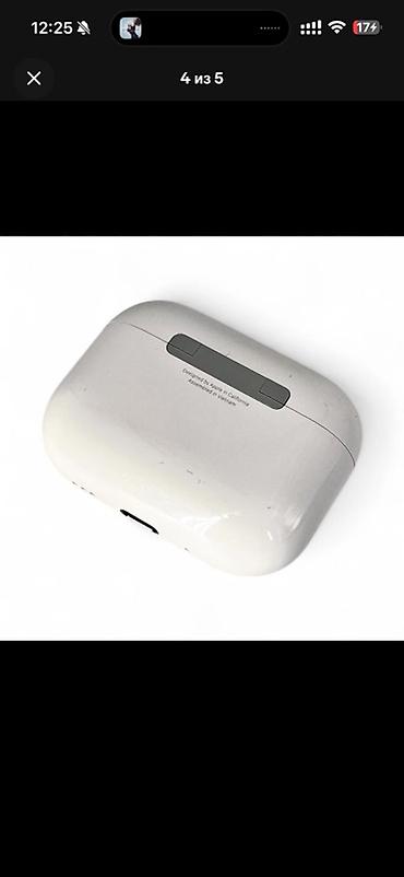 наушники айрподс про: Беспроводные вакуумные наушники, Apple, Airpods Pro 3, Б/у — 5